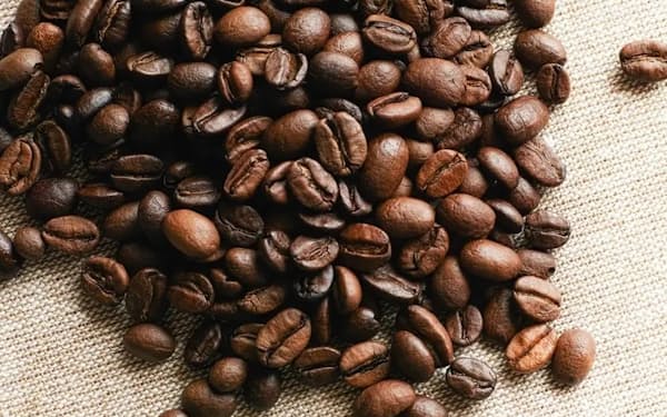 インスタント向けコーヒー豆の国際価格が1年2カ月ぶり安値圏で推移。