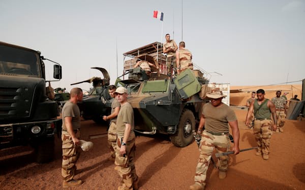 対テロ作戦「バルカン」のためにマリで活動する仏軍兵（写真は2017年）＝ロイター