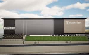 滋賀県彦根市に新設する洗浄工場のイメージ=ヤマシタ提供 滋賀県彦根市に新設する洗浄工場のイメージ=ヤマシタ提供