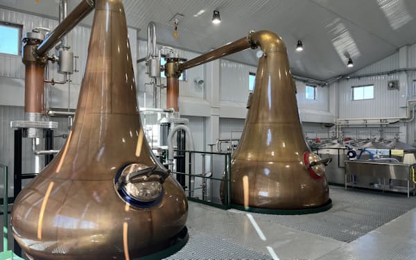 厚岸蒸溜所（北海道厚岸町）では21年発売のウイスキーが世界的な大会で賞を取った