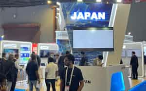 インドのAI国際会議「AIインパクトサミット」に日本企業が展示ブースを出展した(16日、ニューデリー) インドのAI国際会議「AIインパクトサミット」に日本企業が展示ブースを出展した(16日、ニューデリー)