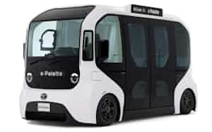 トヨタの電気自動車「e-Palette(イーパレット)」 トヨタの電気自動車「e-Palette(イーパレット)」