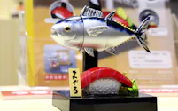 国際ディスプレイ工業の「ソーラー寿司―まぐろ―」