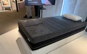 ニトリの「AIマットレス」(17日、東京都北区) ニトリの「AIマットレス」(17日、東京都北区)