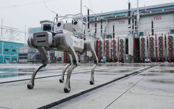 産業用四足歩行ロボットを手がける「雲深処科技」（＝同社提供）