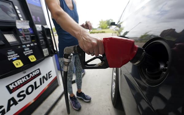 ガソリン価格の1年先の予想は前月から4.3ポイント上昇し、全体のインフレ予想を押し上げた（米ミシシッピ州）＝ＡＰ