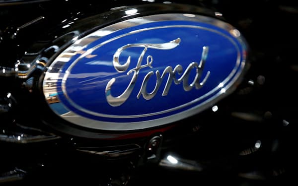 フォードは2030年までに世界販売の半分をＥＶにする方針だ＝ロイター