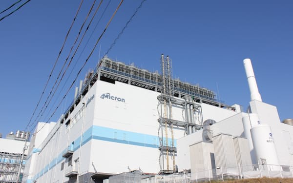 マイクロンは広島工場で世界で初めて最先端DRAMを量産する