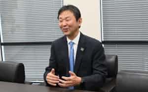 成長する産業資材や海外での経験が買われ、4月に帝人フロンティア社長に昇格する鎌田進取締役常務執行役員 成長する産業資材や海外での経験が買われ、4月に帝人フロンティア社長に昇格する鎌田進取締役常務執行役員