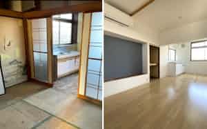 ヤモリが過去にリフォームした中古住宅のビフォーアフター(東京都東大和市) ヤモリが過去にリフォームした中古住宅のビフォーアフター(東京都東大和市)