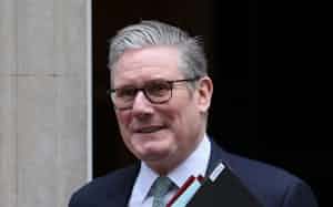 英国のスターマー首相=11日、ロンドン(ゲッティ=共同) 英国のスターマー首相=11日、ロンドン(ゲッティ=共同)