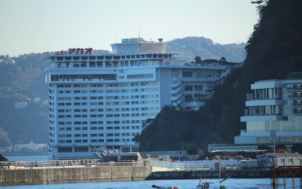 旧ホテルニューアカオの運営はマイステイズが引き継ぐ（静岡県熱海市）