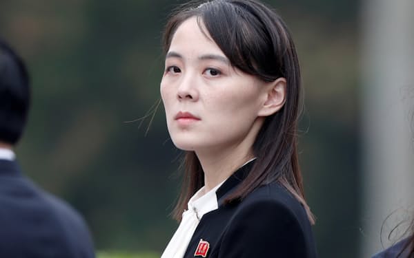 北朝鮮の金与正朝鮮労働党副部長（2019年）＝ロイター