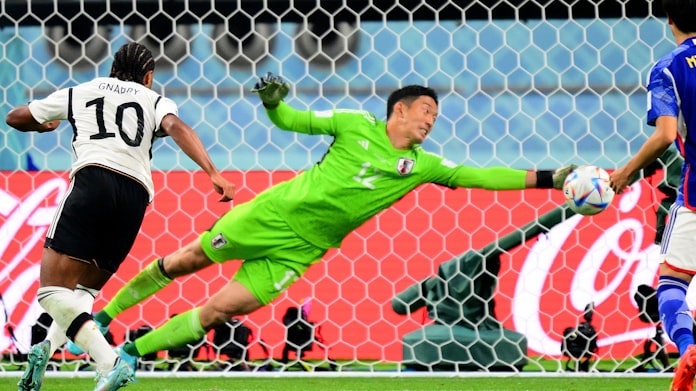 gk権田修一 魂のセーブ連発 サッカー日本代表がドイツに勝利 日本経済新聞 gk権田修一 魂のセーブ連発 サッカー日本代表がドイツに勝利 日本経済新聞