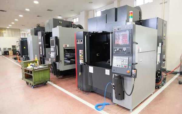日本電産は工作機械メーカーを相次ぎ買収(子会社ニデックオーケーケーの工作機械)