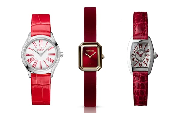 時計界に「魔法のレッド」旋風