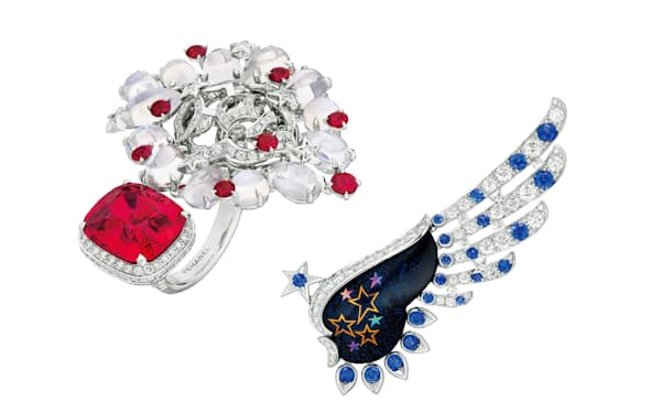 シャネル、翼を模したハイジュエリー