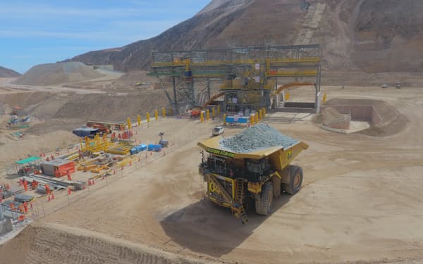 三菱商事はペルーの銅鉱山で稼働データをＡＩで分析する