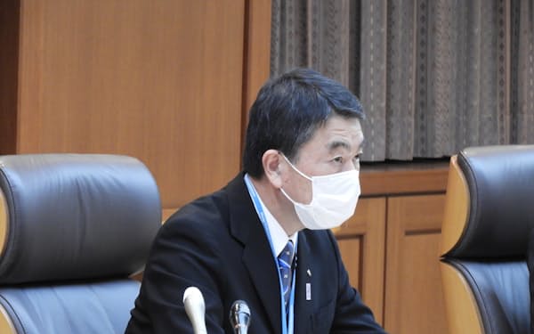 村井知事はコロナの「第８波に入った」との認識を示した（30日）