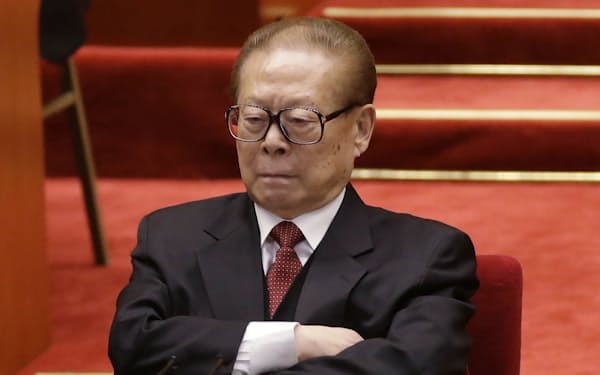 中国の江沢民元国家主席（2012年、北京）＝ＡＰ