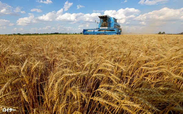 黒海の穀物回廊設置でウクライナ産の輸出も続いている=ロイター