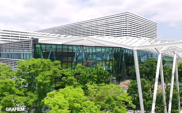 三菱ケミカルGはMIを導入した最先端の研究拠点を設けた(横浜市)