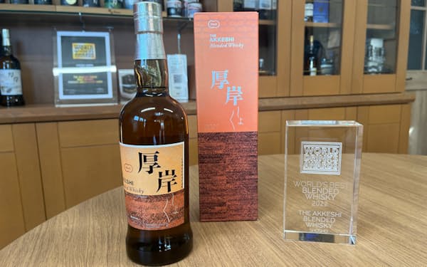 「処暑」は国際的なコンテストのブレンデッドウイスキー部門で世界最高賞を受賞した