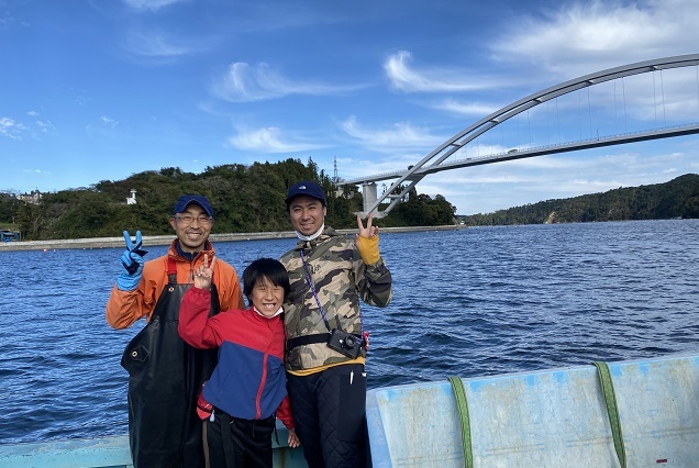 TsugiTsugi経由で申し込んだカキ漁体験（宮城県気仙沼市）