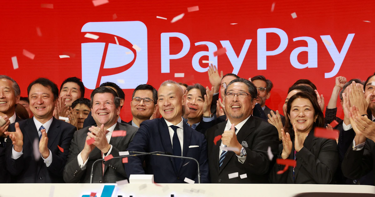 PayPayが米上場 時価総額1.9兆円も、ライバルの背中は遠く - 日本経済新聞