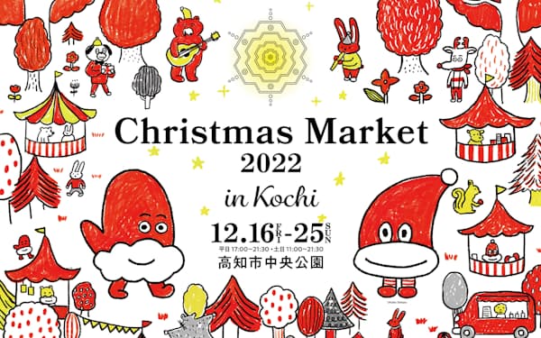 クリスマスマーケットのポスター