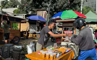 インドネシアの屋台