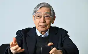 日銀前総裁の黒田東彦氏は異次元緩和を主導した 日銀前総裁の黒田東彦氏は異次元緩和を主導した