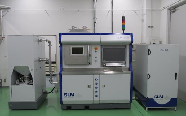 浜松工業技術支援センターが導入したドイツのSLMソリューションズ製金属3Dプリンター
