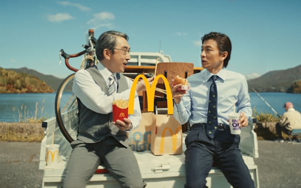 木村拓哉が出演したマクドナルドのＣＭは「マック、みっっけ。」のフレーズで話題となった