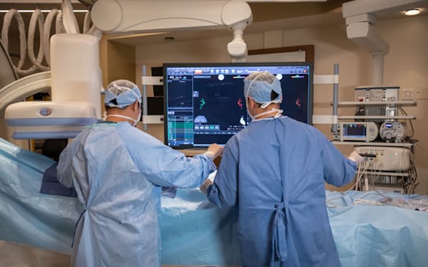 患部の3D画像を見ながら実施する心臓カテーテルアブレーション治療
