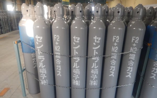 半導体製造工程で使う「クリーニングガス」を台湾で製造する