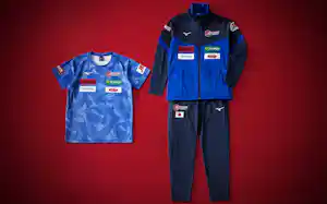 ミズノがeスポーツ日本代表に供給する「吸汗速乾」のユニホームとウエア ミズノがeスポーツ日本代表に供給する「吸汗速乾」のユニホームとウエア