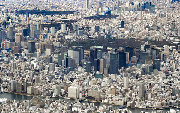 都心に林立する高層ビル