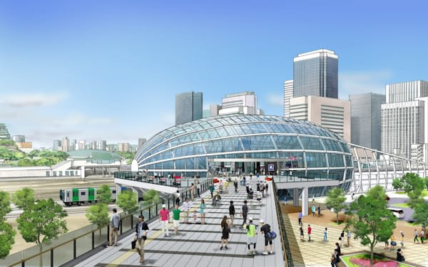 大阪メトロは28年春にも新駅を建設する（イメージ）