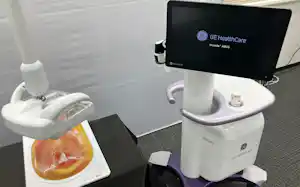 GEヘルスケア・ジャパンが発売した乳房用の超音波画像診断装置 GEヘルスケア・ジャパンが発売した乳房用の超音波画像診断装置