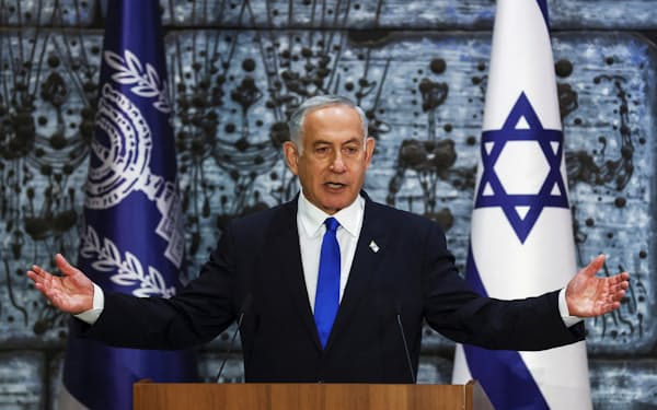 既にネタニヤフ氏の首相在任期間はイスラエルで最長（11月、エルサレム）＝ロイター