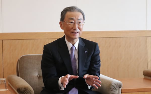 金井豊会長は北陸新幹線の大阪延伸による経済効果を強調した