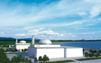 東芝は新型原子炉の開発を進める（新型炉のイメージ）