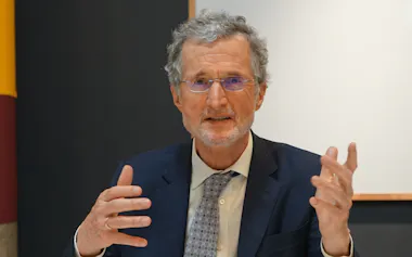 Georg Kell ベルリン工科大学卒。1987年から国連で活動。グローバル・コンパクトの創設に尽力し、初代事務局長を務めた