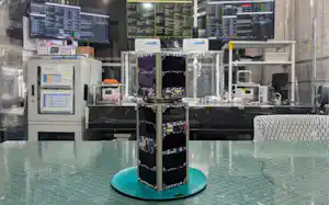 宇宙で実証予定の「MAGNARO-II」=名古屋大学提供 宇宙で実証予定の「MAGNARO-II」=名古屋大学提供