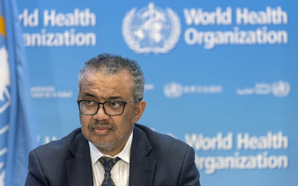 Director-General of the World Health Organisation (WHO) Dr. Tedros Adhanom Ghebreyesus attends an ACANU briefing on global health issues, including COVID-19 pandemic and war in Ukraine in Geneva, Switzerland, December 14, 2022. REUTERS/Denis Balibouse