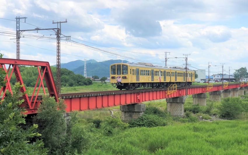 滋賀県内を走る近江鉄道
