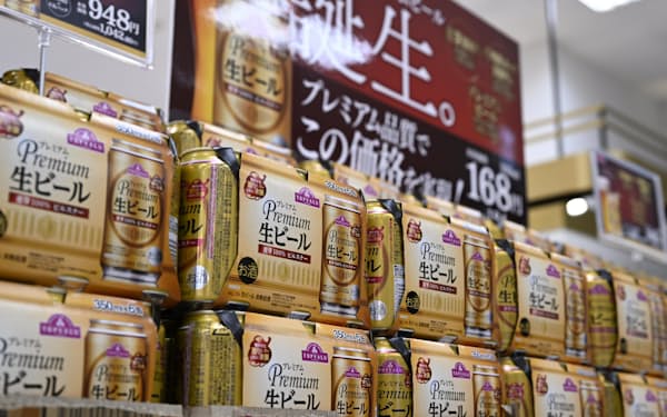 イオンPB「トップバリュ」のプレミアム生ビールはサッポロビールと共同開発した