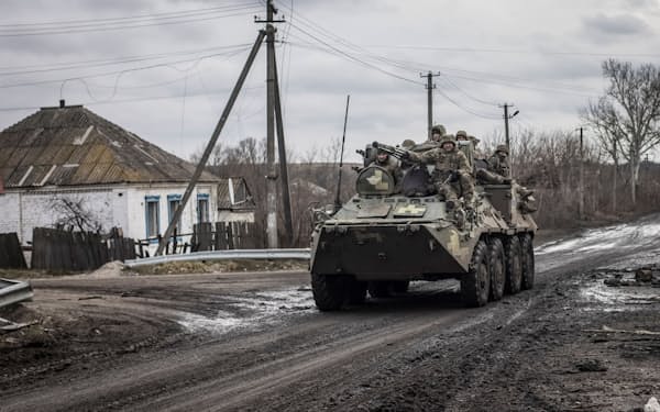 ウクライナ東部ドネツク州での戦闘は激化している(2022年12月30日）＝ロイター