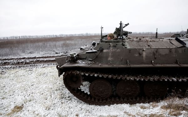 6日に「一時停戦」を迎える前線地域（ウクライナ東部クレミンナ）＝ロイター